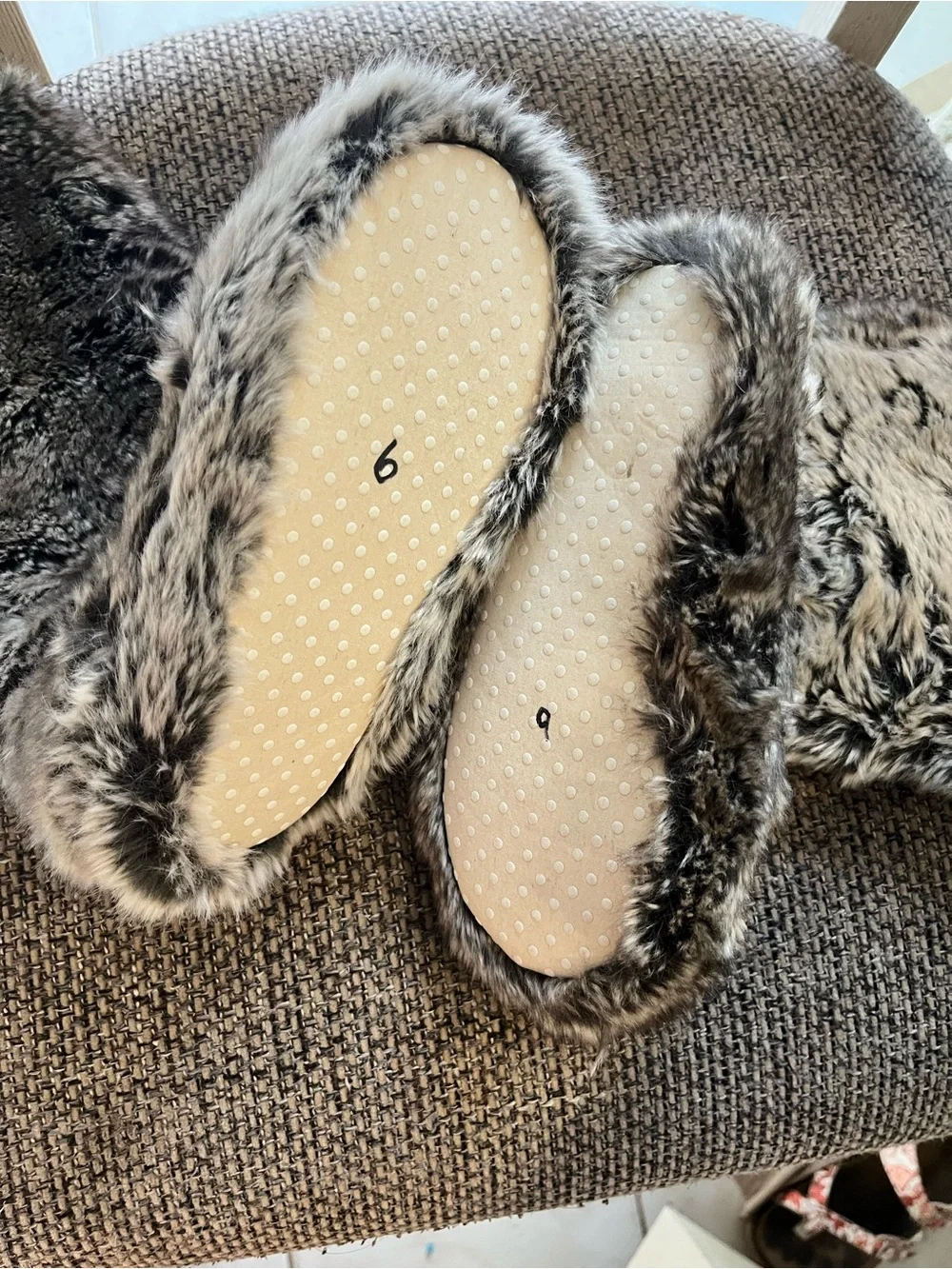 Pottery Barn Teen Faux Fur Grey Boots